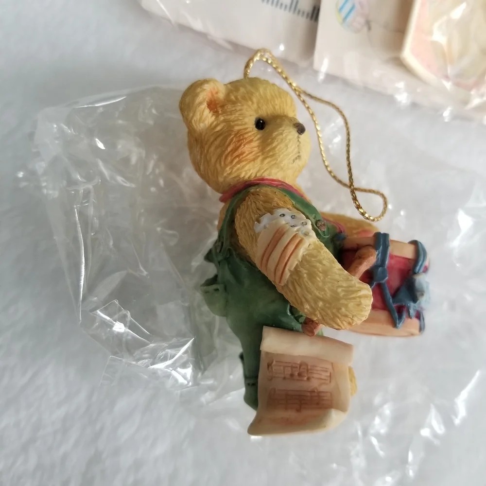 1994 Enesco Cherished Teddies Drummer Boy 912891 ornament